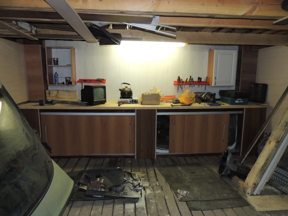 Отделка гаража 6х6