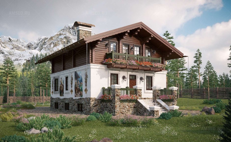 Купеческий дом в стиле Шале