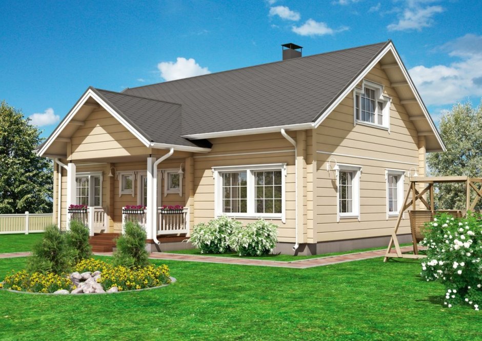 Деревянный козырек над крыльцом