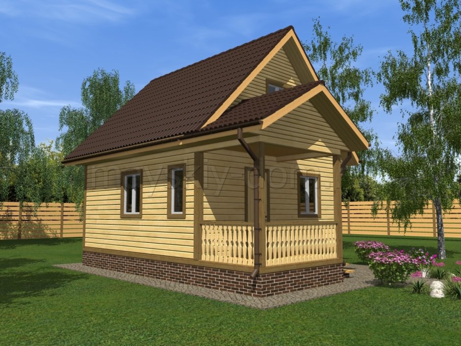 Проекты домов с пристроенным гаражом