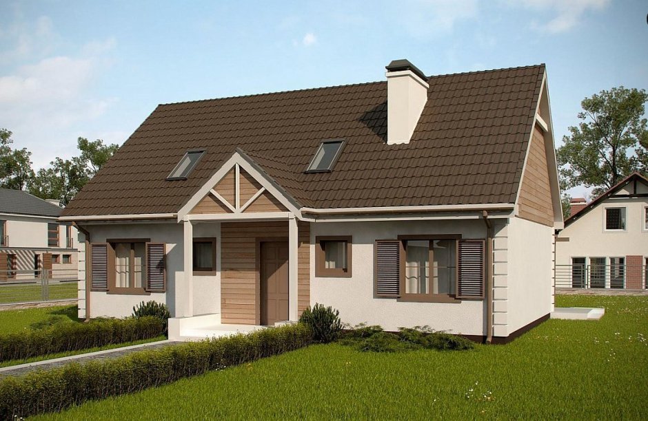 Проект z500 с мансардой