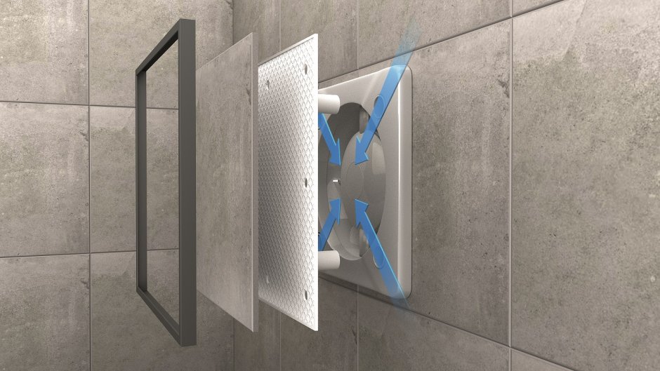 Вентилятор Awenta System+ 100 под плитку