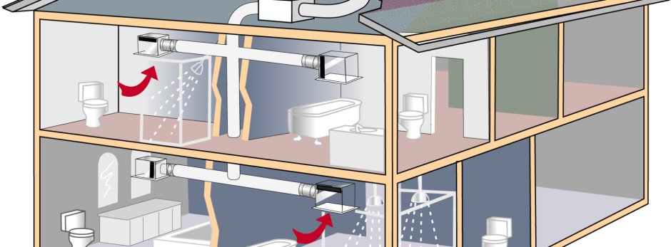 Вентиляция в ванной в частном доме