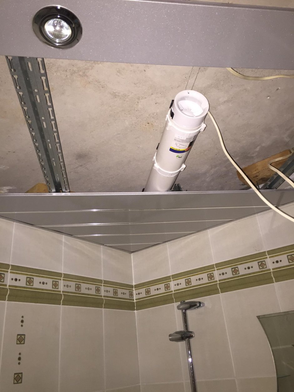 Принудительная вентиляция в ванной