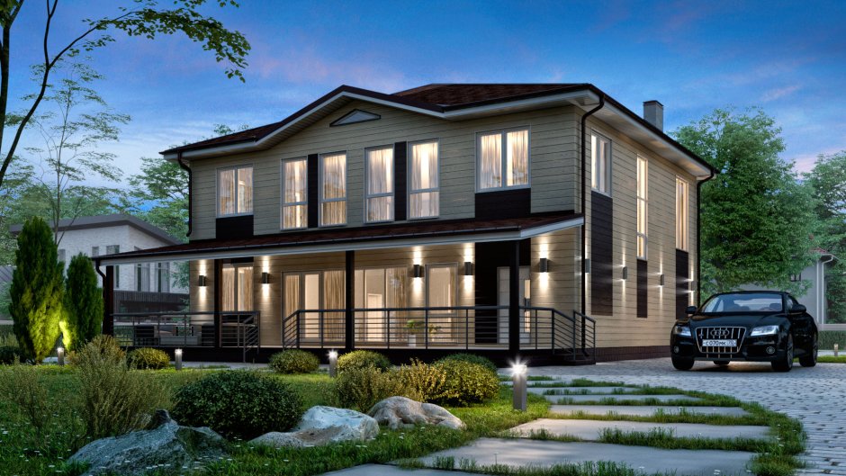 Проект Honka 200м2