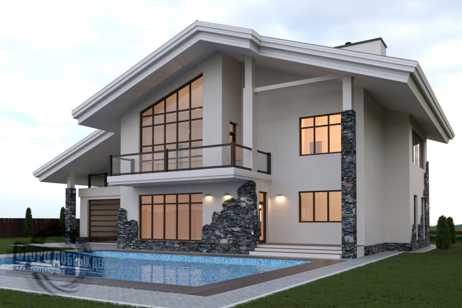 Красивые проекты домов и коттеджей