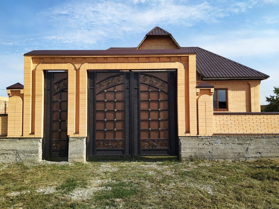 Чеченские дома в Грозном