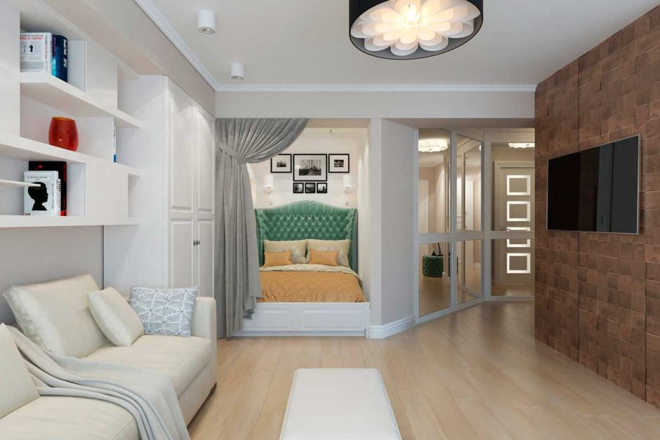 Дизайн однокомнатной квартиры