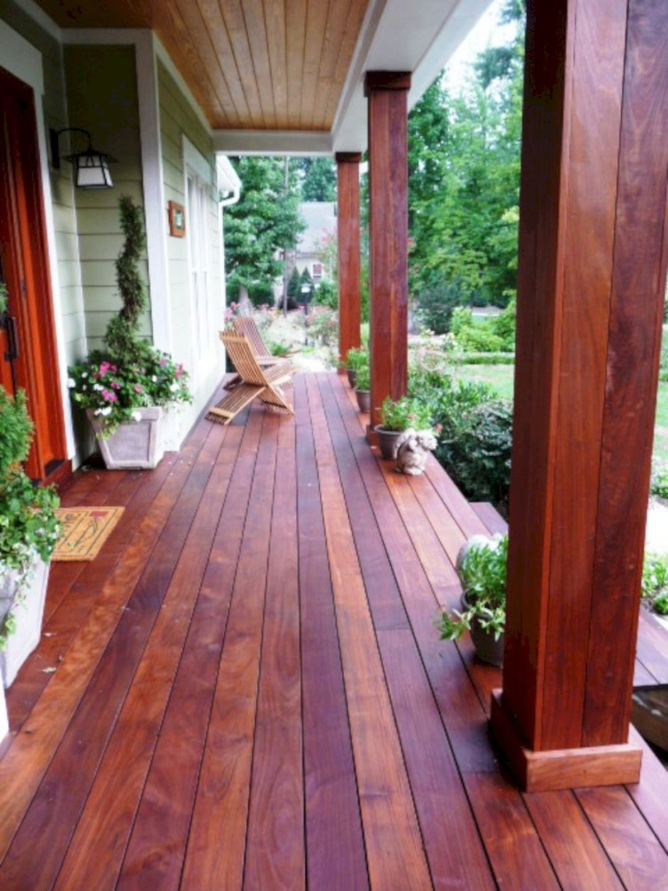 Деревянная терраса