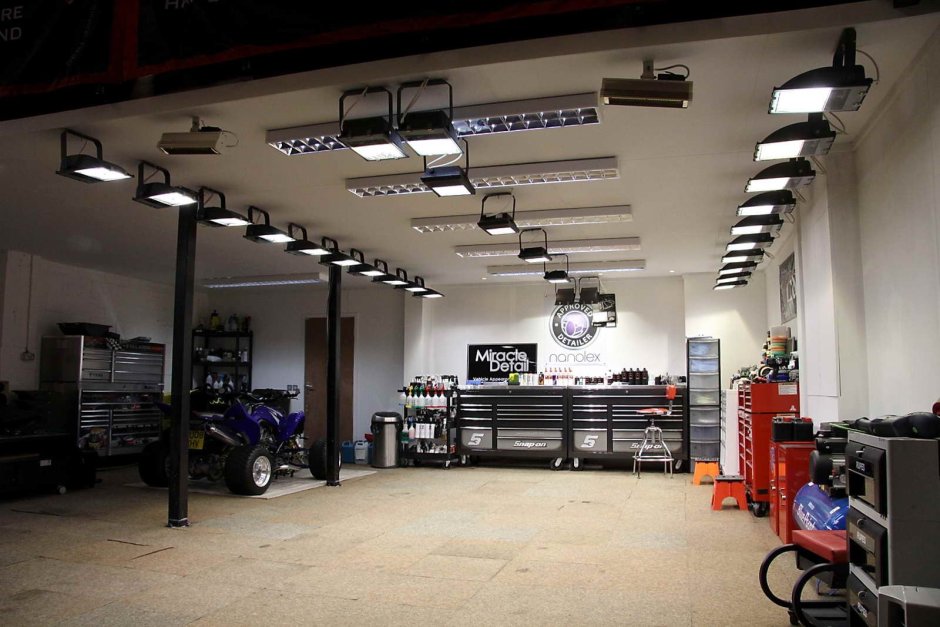 Освещение автомойки