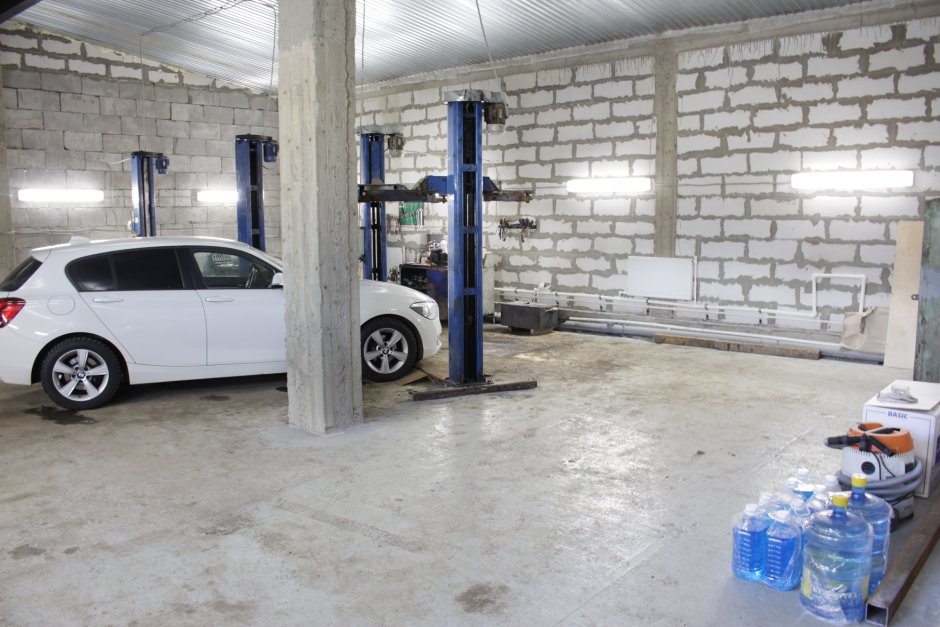 Освещение в гараже