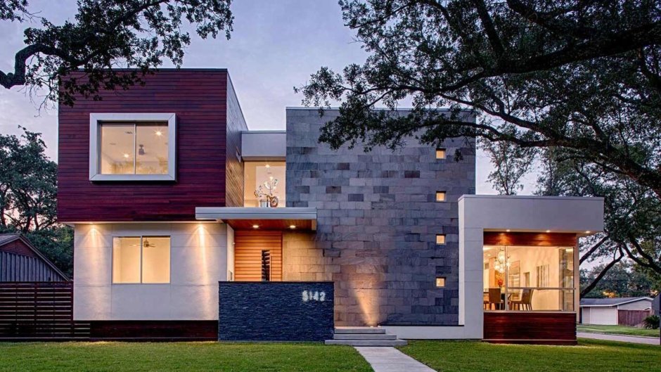 Современные фасады