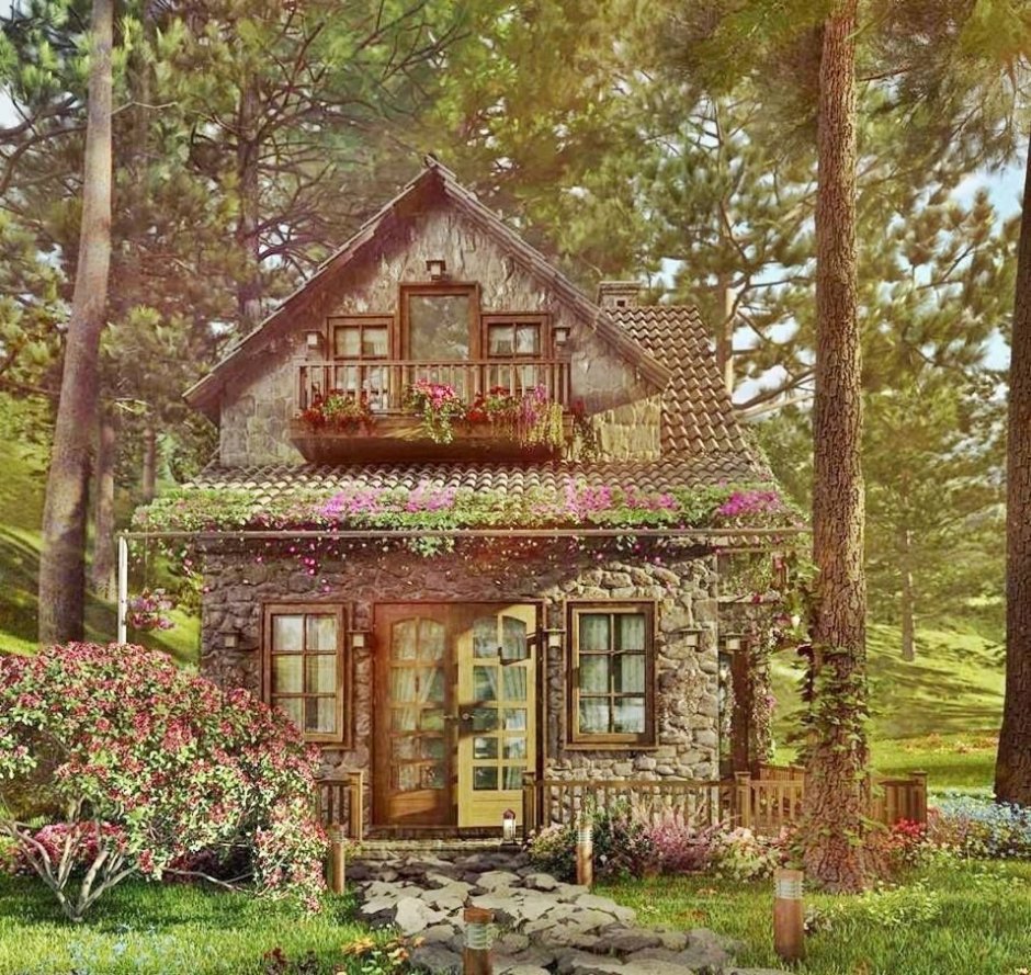 Домики Пинтерест