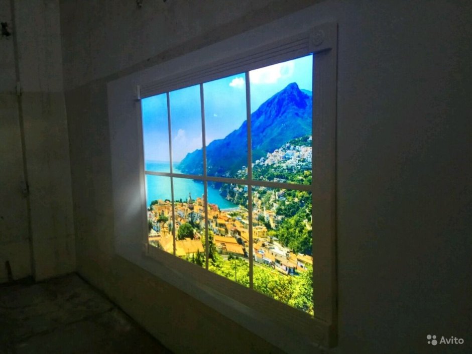 Имитация окна с подсветкой