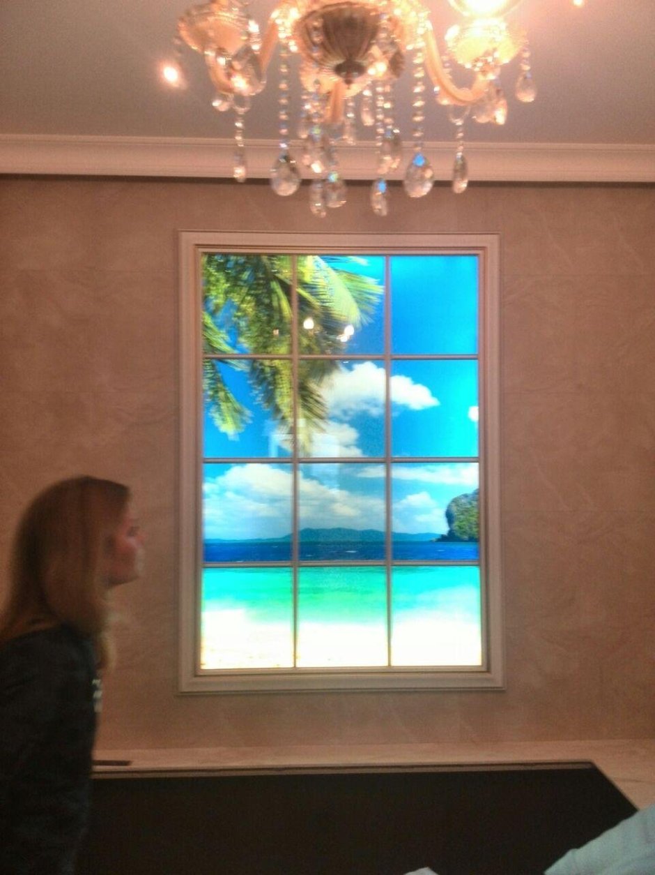 Имитация окна с подсветкой