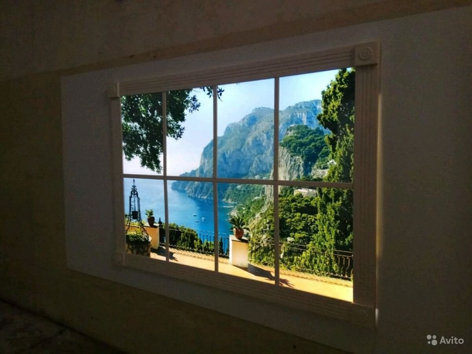 Фальш окно с подсветкой