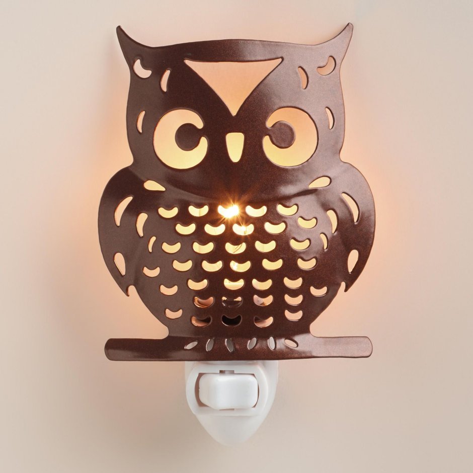 Светильник в виде Совы настольный