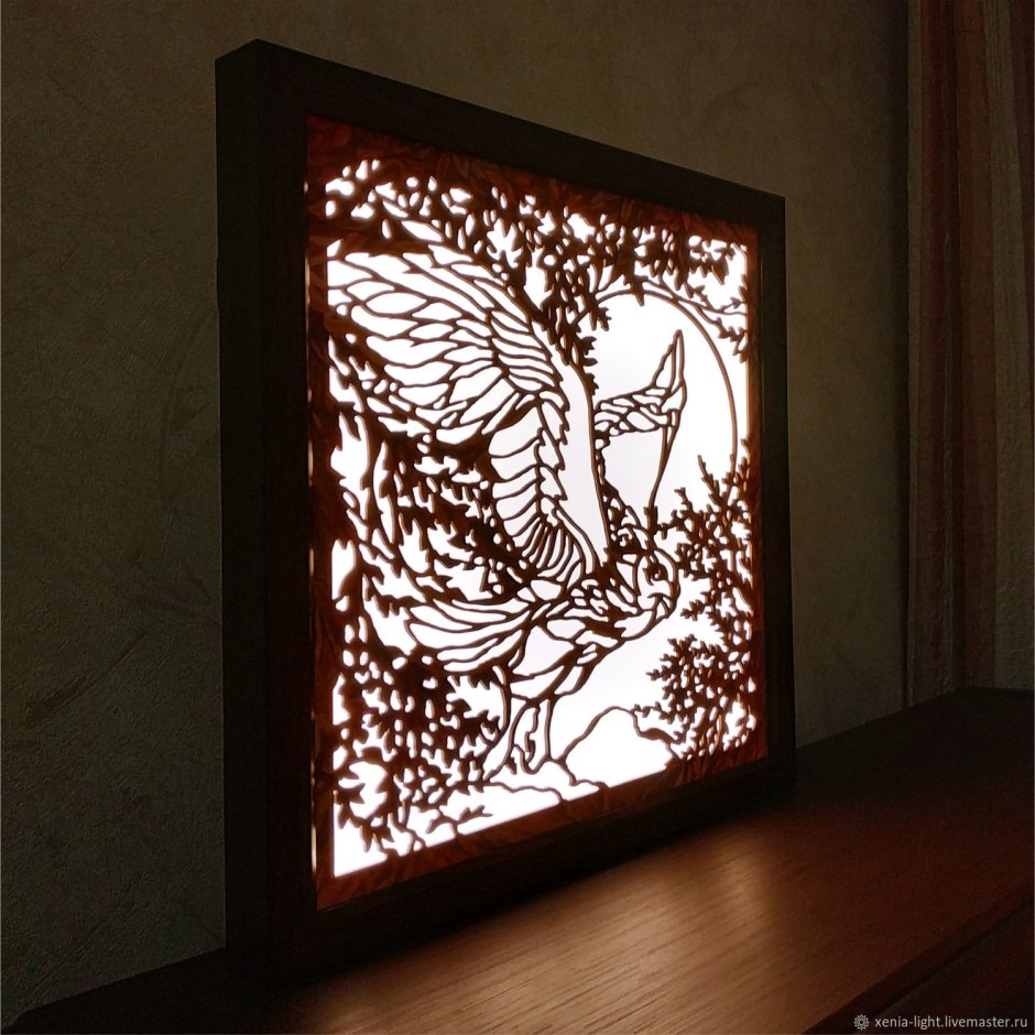 3d ночник Сова - Филин