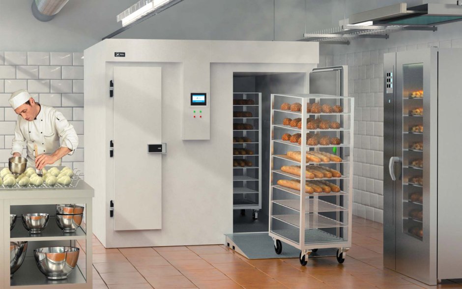 Промышленные камеры шоковой заморозки