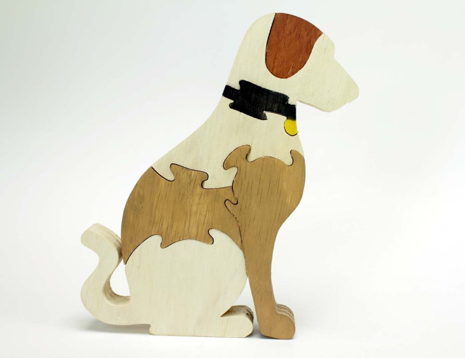 Настольная лампа из дерева