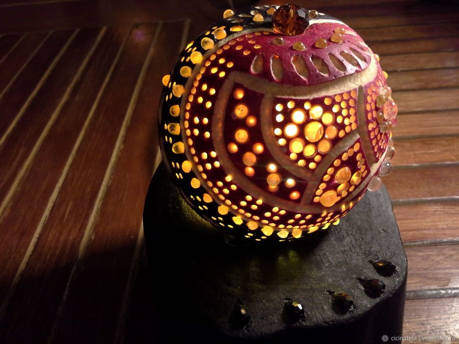 Светильник «тыква»