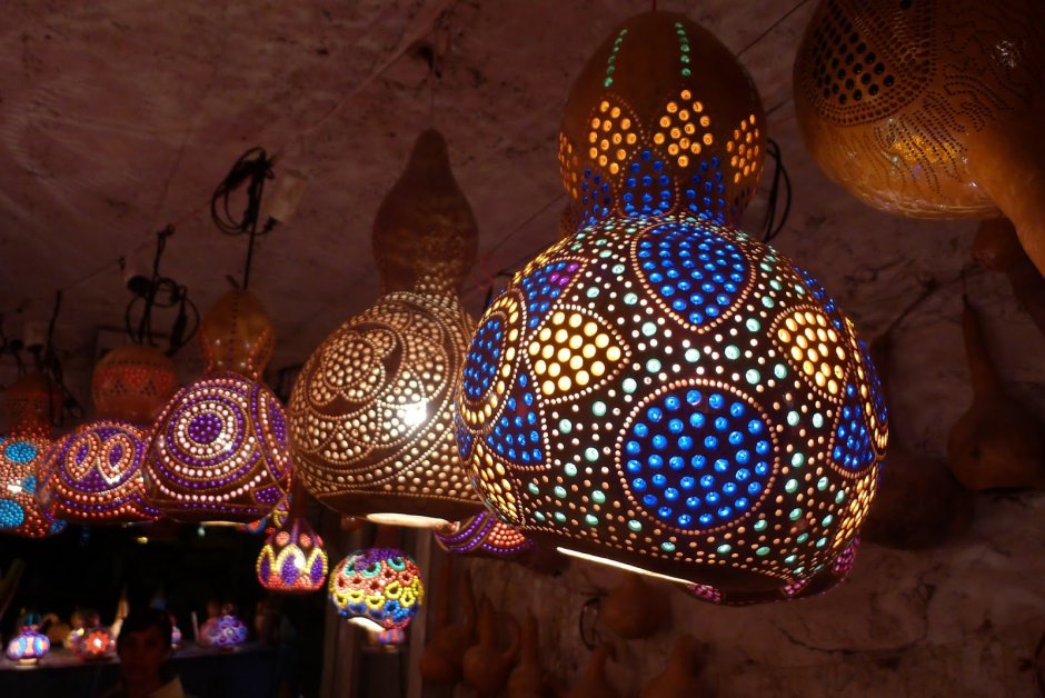 Светильники из Турции лагенария