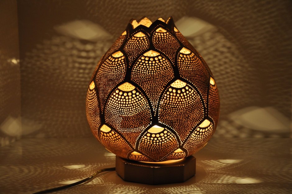 Светильники из тыквы в Турции