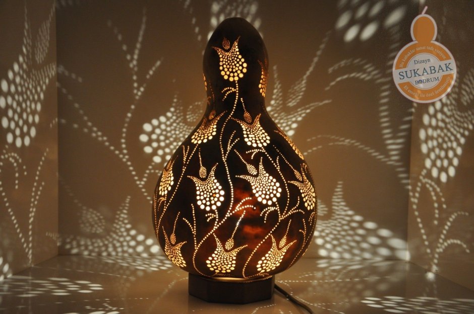 Изделия из декоративной тыквы