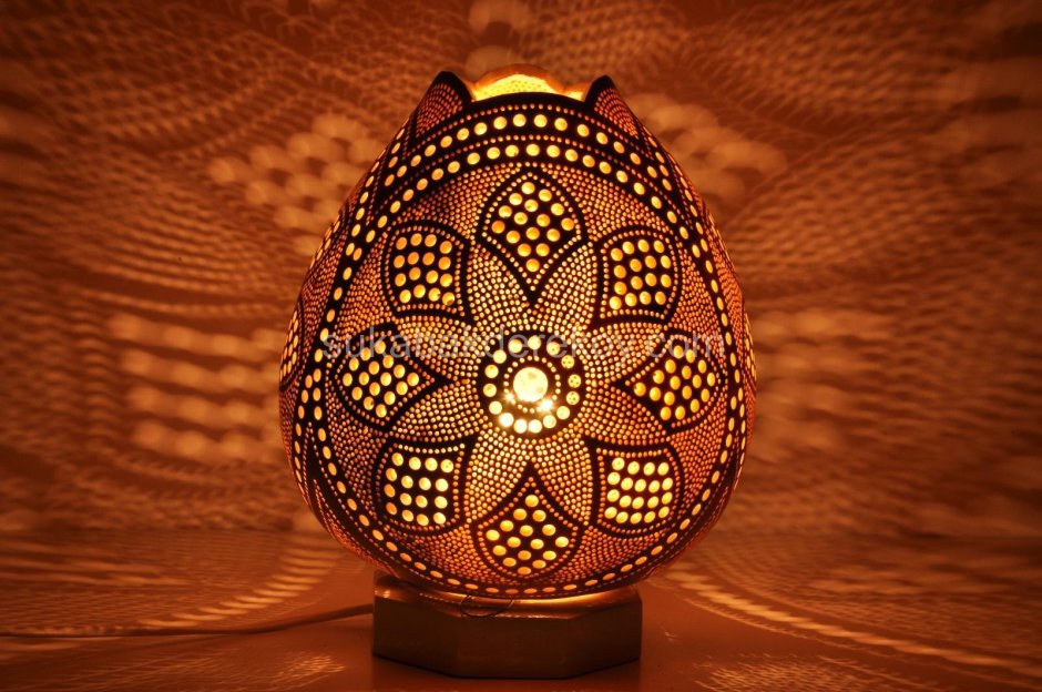 Светильники из тыквы в Турции