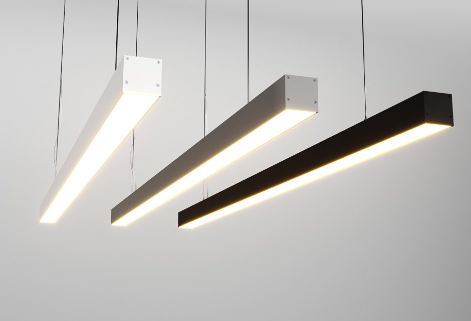 Натяжной потолок с линейной подсветкой