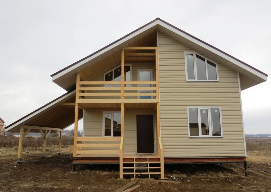 Каркасный дом силовой каркас