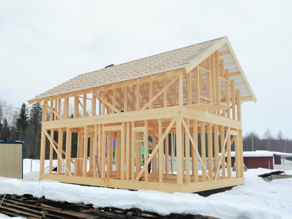 Реклама каркасных домов