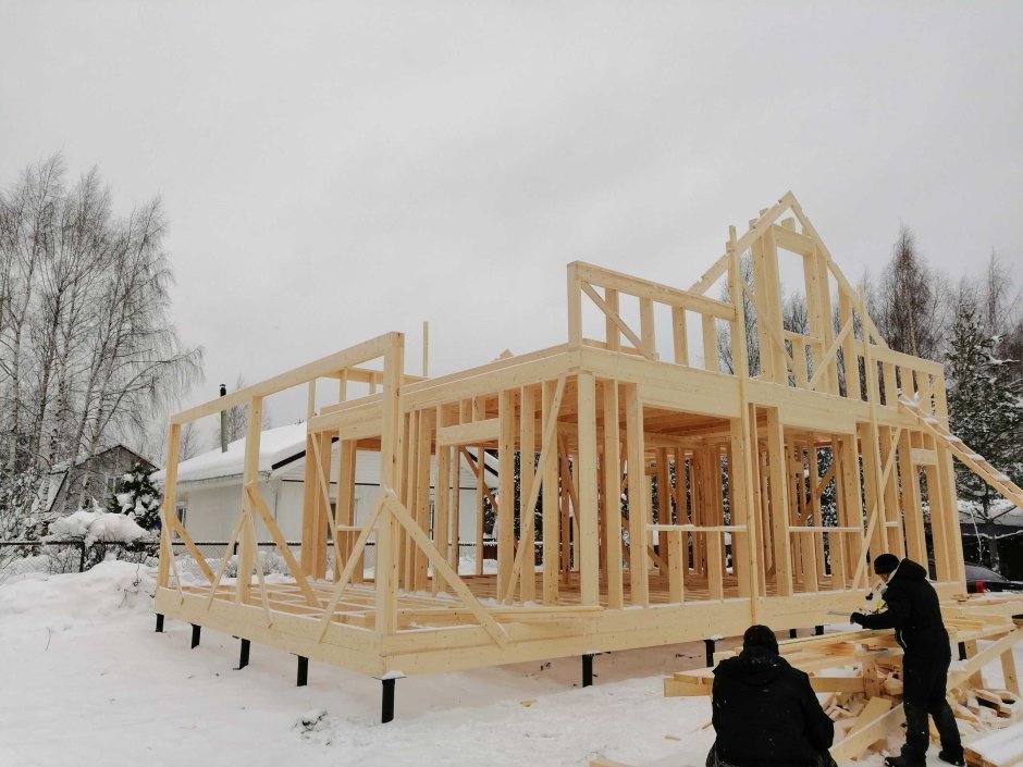 Финский каркасный дом технология