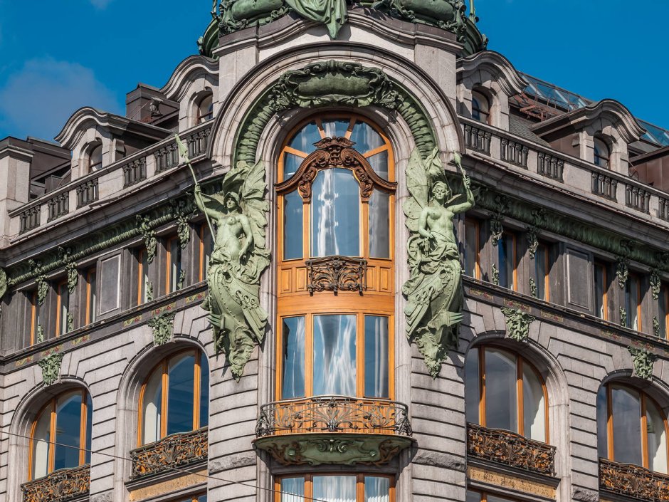 Архитектор Павел Сюзор. Дом Зингера на Невском проспекте. 1904.