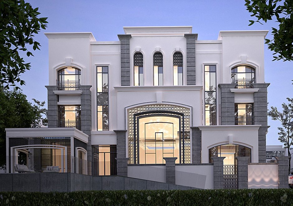 Модерн неоклассицизм экстерьер