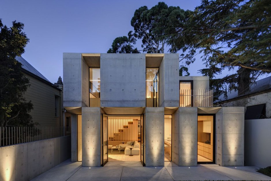 Бетонный дом