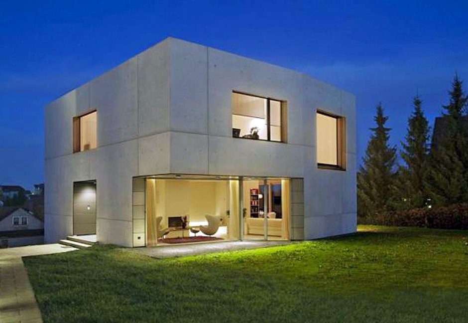 Современный монолитный дом