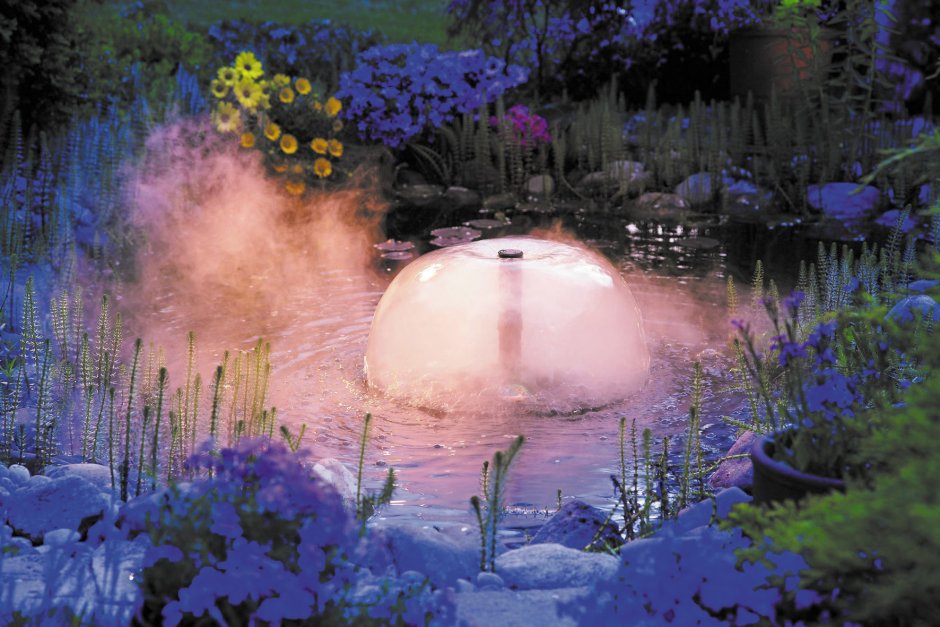 Фонтаны и водопады для сада