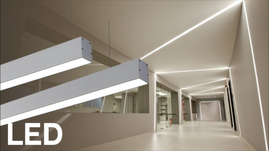 Светодиодный врезной линейный светильник Geniled gl-Linear 120вт 3000мм