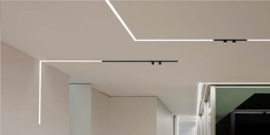 Шинопровод светильники вид снизу