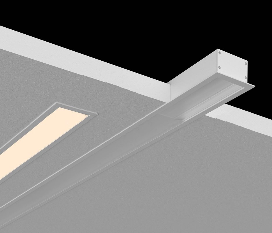Светодиодный врезной линейный светильник Geniled gl-Linear 120вт 3000мм