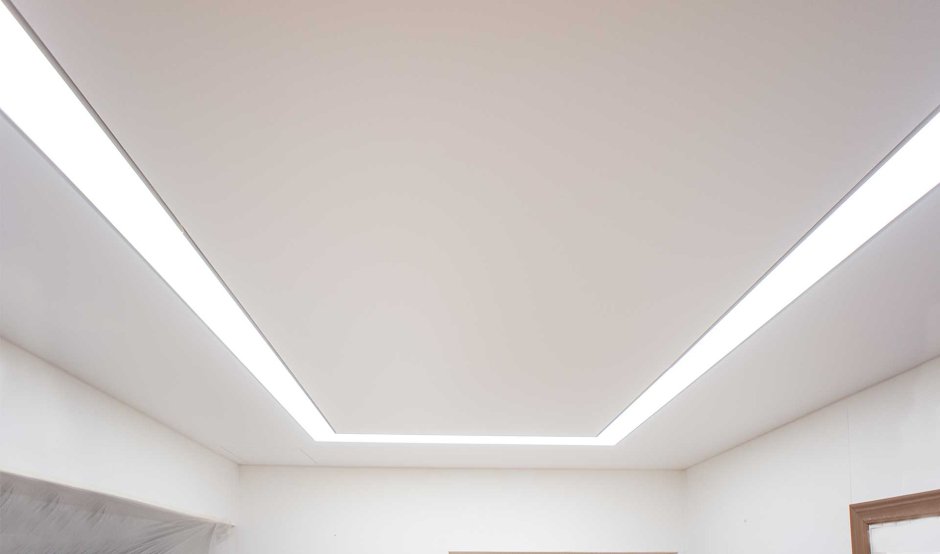 Линейные светодиодные светильники для натяжных потолков