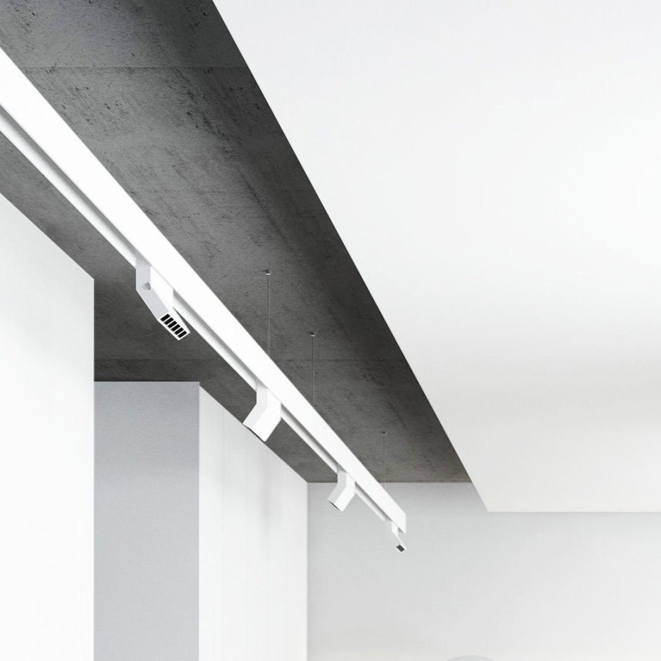 Магнитный трековый шинопровод подвесной