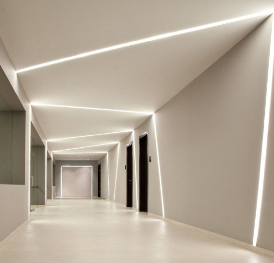 Линейные светодиодные светильники для натяжных потолков