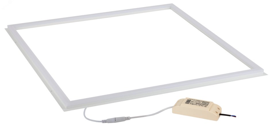 Рамка светодиодная SPL-7-40-4k w 40вт 3060лм 4000к без драйвера 2/6/84 Эра