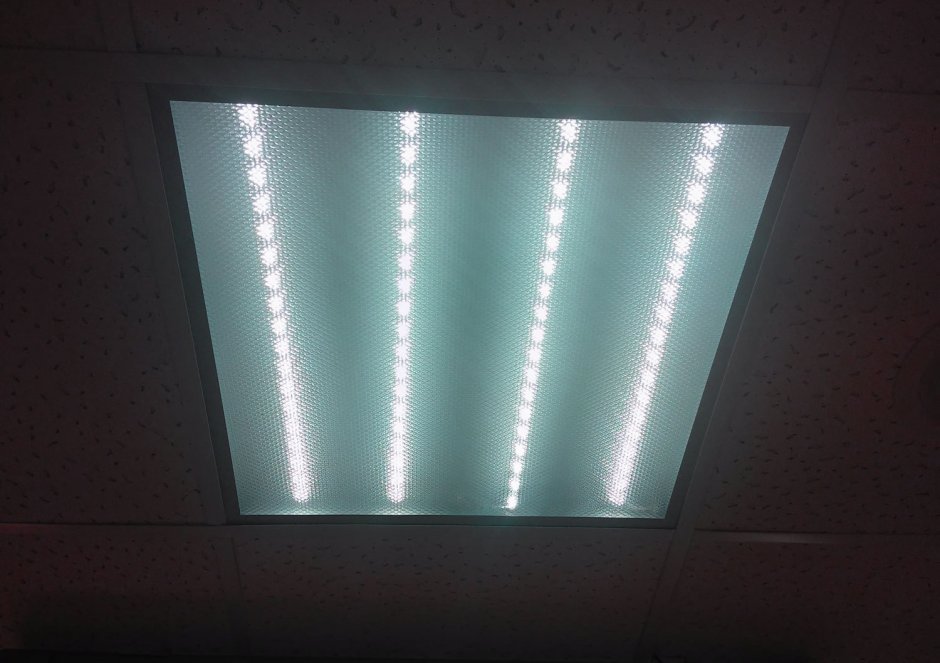 ASD светодиодная панель LPU-Eco Призма 36вт 595х595х25мм