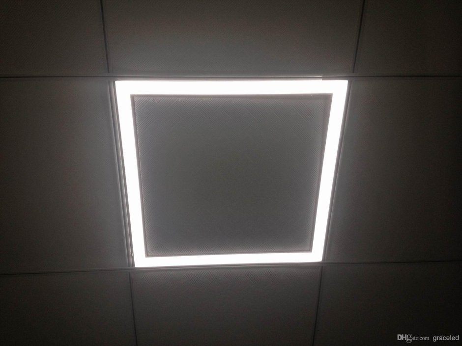 Встраиваемый квадрат — рамка, светильник Армстронг 600*600 40w 3060lm