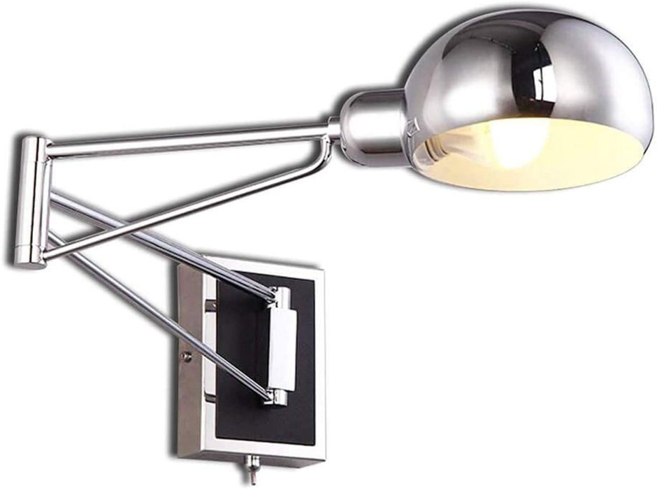 Настенный светильник поворотный Borten s003/2 Ch, хром