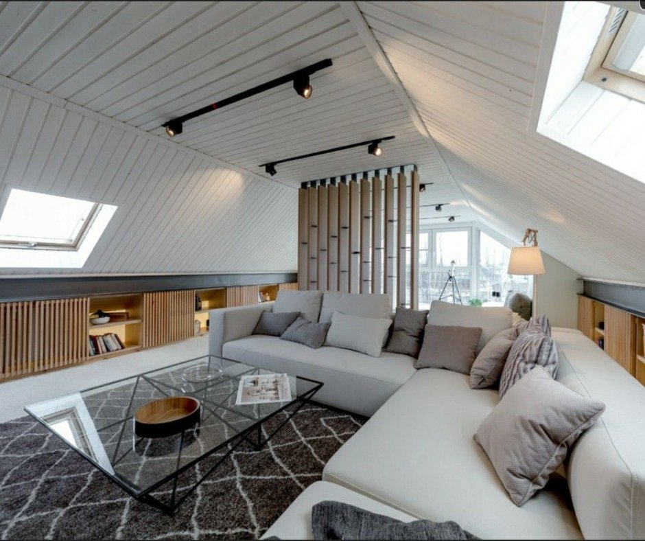 Четырёхскатная крыша с мансардой