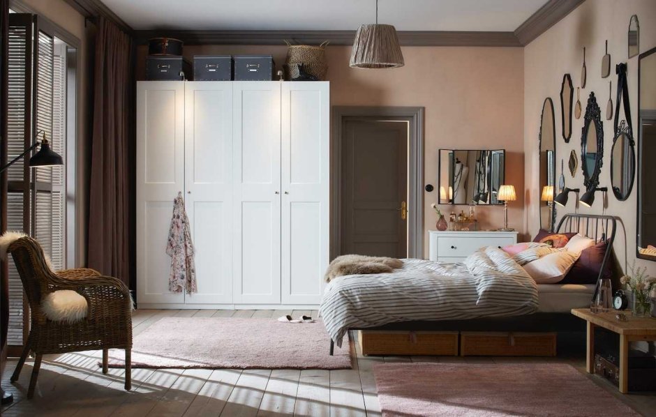 Спальня ПАКС икеа